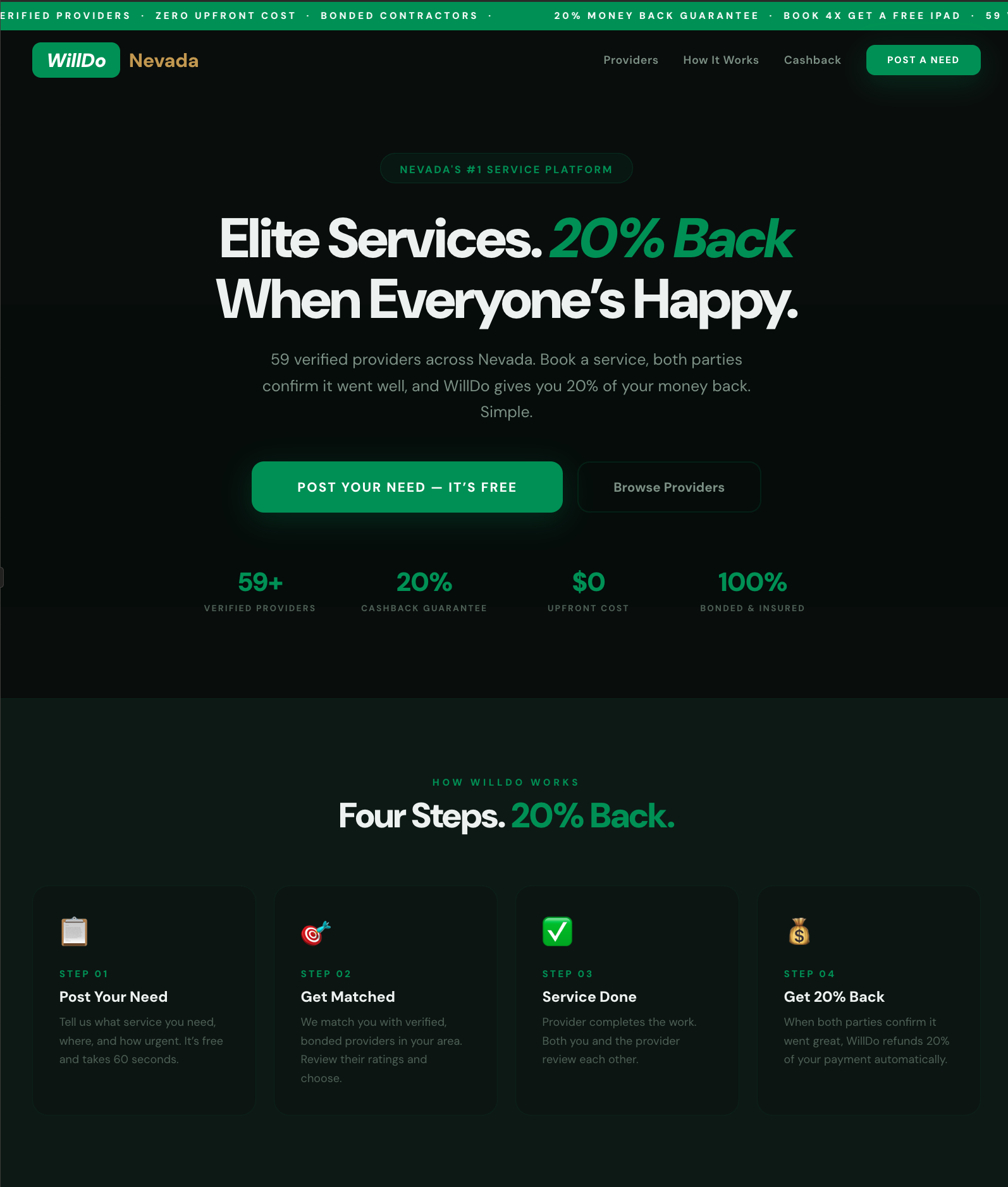 WillDo.CC escrow marketplace